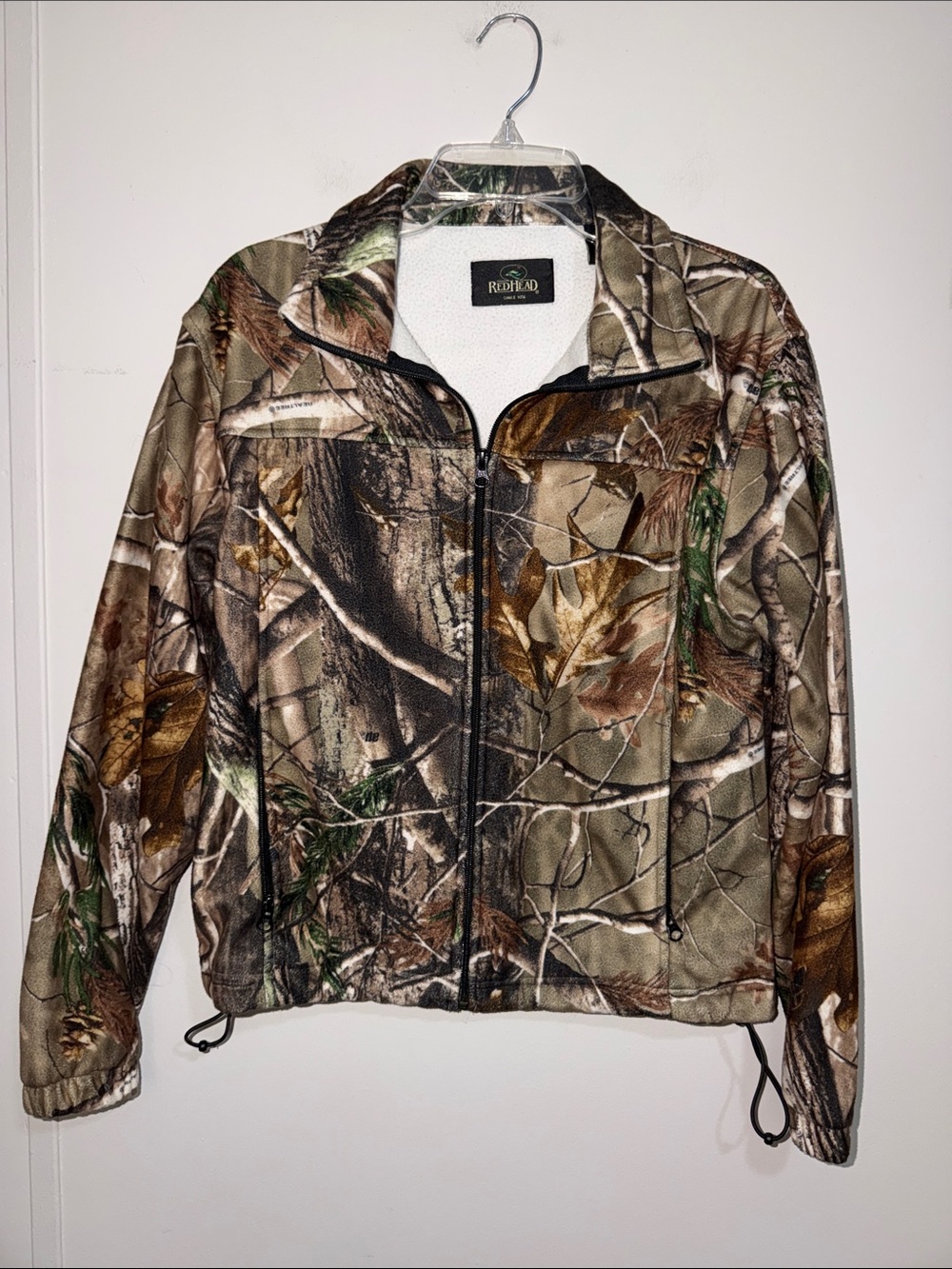 RedHead Realtree Camo Utility Zip Jacket - Brown & Green